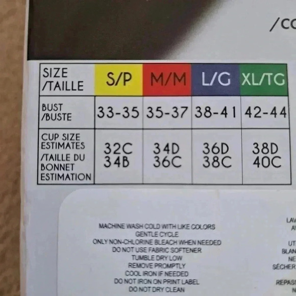 New! 32 Degrees Cool Cami Tank Small Black Grey Built In Bra  | 2 pack - Picture 13 of 13